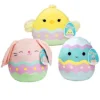 Squishmallows 8" Easter Plush, Set Of 3 - Bunny, Chick & Egg - Official Kellytoy - Soft And Squishy Stuffed Animal Toy - Great Gift For Kids - Ages 2+