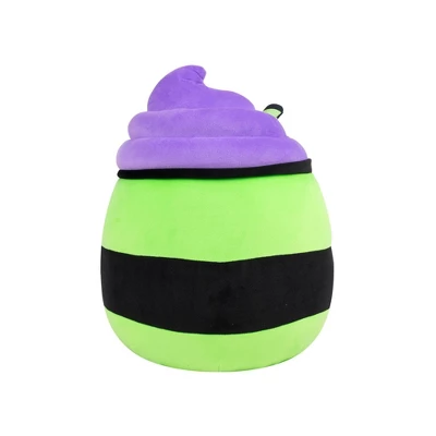 Squishmallows 12" Green And Purple Latte With Stitches And Bat Logo Medium Plush: Polyester Character Stuffed Animal 9 Squishmallows 12" Green And Purple Latte With Stitches And Bat Logo Medium Plush: Polyester Character Stuffed Animal - Image 7