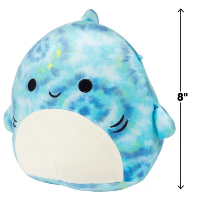 Squishmallows 8" Luther The Tiger Shark- Officially Licensed Jazwares Plush - Collectible Sea Squad Stuffed Animal Toy- Gift For Kids, Girls & Boys 5 Squishmallows 8" Luther The Tiger Shark- Officially Licensed Jazwares Plush - Collectible Sea Squad Stuffed Animal Toy- Gift For Kids, Girls & Boys - Image 3
