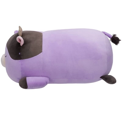 18" Alexie Purple And Black Cow With Gold Horns Squishmallows Plush 9 18" Alexie Purple And Black Cow With Gold Horns Squishmallows Plush - Image 8