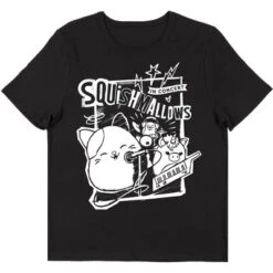 Squishmallows Concert Rock Out Women's Black Graphic Short Sleeve Crew Neck Tee -Squishmallows Store GUEST 26c6f580 6e21 418a 96e8 5963659c8f43