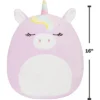 Squishmallows Squishmallow Large 16" Silvia The Purple Unicorn - Official Jazwares Plush - Soft And Squishy Unicorn Stuffed Animal Toy - Gift For Kids, Girls & Boys -Squishmallows Store GUEST 2ac7f9f5 61b4 4f4b 9c32 0e8cde2d9160