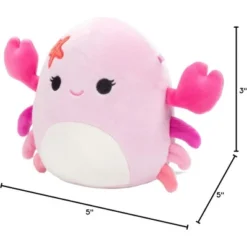 Squishmallows 5-Inch Cailey The Crab - Official Jazwares Little Plush- Collectible Soft & Squishy Mini Stuffed Animal Toy- Gift For Kids, Girls & Boys -Squishmallows Store GUEST 2e26b06c e846 473f b1d2 910200c5301c