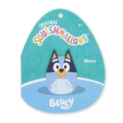 Squishmallows 12" Bluey Stuffed Animal: Polyester Dog Character Plush Toy
