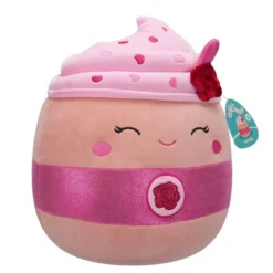 Squishmallows 14" Rosewater Latte Stuffed Animal: Food-Inspired Polyester Plush Toy -Squishmallows Store GUEST 40876820 7dfe 46e3 914d 6afc7be6191b