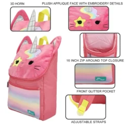 Squishmallows Sienna The Unicorn Cat Youth 16' Backpack -Squishmallows Store GUEST 4b05ca34 fcb5 4338 829c e70a93228949