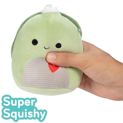 Squishmallows 5" Herb The Mini Green Sea Turtle - Officially Licensed Jazwares Small Plush - Collectible Soft & Squishy Stuffed Animal- Gift For Kids 5 Squishmallows 5" Herb The Mini Green Sea Turtle - Officially Licensed Jazwares Small Plush - Collectible Soft & Squishy Stuffed Animal- Gift For Kids - Image 3
