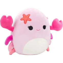 Squishmallows 5-Inch Cailey The Crab - Official Jazwares Little Plush- Collectible Soft & Squishy Mini Stuffed Animal Toy- Gift For Kids, Girls & Boys