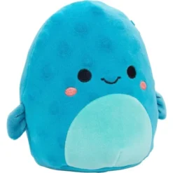 Squishmallows Refalo The Pufferfish Plush - Collectible Soft & Squishy Mini 5" Fish Stuffed Animal Toy - Gift For Kids, Girls & Boys