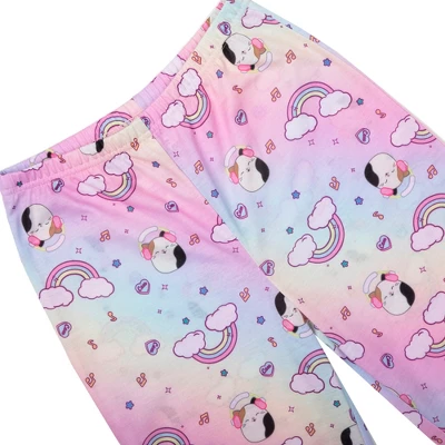 Youth Girls Squishmallows Lola The Unicorn 2-Piece Sleepwear Set With Long Sleeve Shirt And Sleep Pants 5 Youth Girls Squishmallows Lola The Unicorn 2-Piece Sleepwear Set With Long Sleeve Shirt And Sleep Pants - Image 4