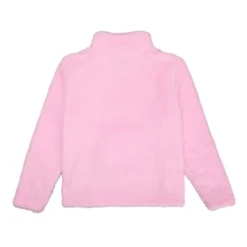 Squishmallows Squshmallows Lola The Unicorn Patch Long Sleeve Pink Youth Girl's Faux Shearling Quarter Zip Pullover -Squishmallows Store GUEST 7c91202f 7242 4c3c 8f5c d152e863f453