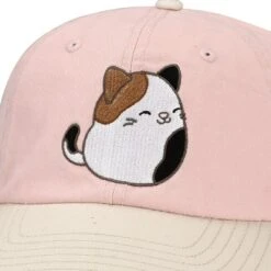 Squishmallows Cam The Cat Pink Traditional Adjustable Hat -Squishmallows Store GUEST a2ee51ae 9ac8 455c 9790 5b000dc4d815