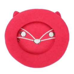 Squishmallows Fifi The Fox Women's Pink Beret Cap -Squishmallows Store GUEST a3c138cd cb3a 42a8 98d7 69d1e77c2a0a