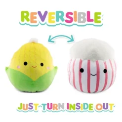 Squishmallows Flip-A-Mallow 12 Inch Plush | Conrad Corn & Arnel Popcorn