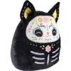 Squishmallows 12-Inch Zelina The Sugar Skull Cat- Official Jazwares Halloween Plush - Collectible Soft Stuffed Animal Toy- Gift For Kids, Girls & Boys