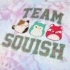Squishmallows Team Glitter Text Crew Neck Short Sleeve Blue And Blue Pastel Tye Dye Youth Girl Tee -Squishmallows Store GUEST e078d7d7 67c0 4235 b947 de003ac5af23