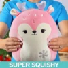 Squishmallows 10-Inch Falala The Pink Fawn - Official Jazwares Plush - Collectible Soft & Squishy Fawn Stuffed Animal Toy- Gift For Kids, Girls & Boys