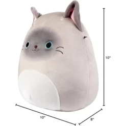 Squishmallows Original 10-Inch Felton The Siamese Cat - Official Jazwares Plush - Collectible Kitty Stuffed Animal Toy - Gift For Kids, Girls & Boys -Squishmallows Store GUEST f2a7d283 6acc 4956 99e3 03d5cb87bf45